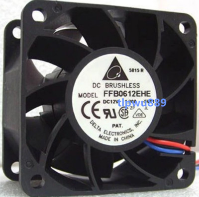 For Delta FFB0612EHE 60x60x38mm 12V 1.2A 04-13-02225 FAN 1 Year Warranty cl