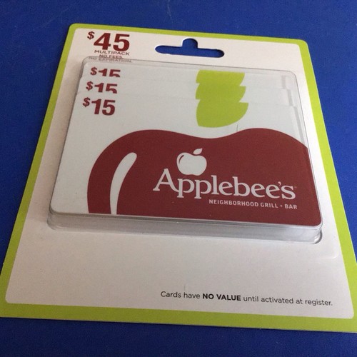 Applebees Multipack keine Gebühren keine Ablaufkarten & 15,00 $ jede Karte O Guthaben - Bild 3 von 16