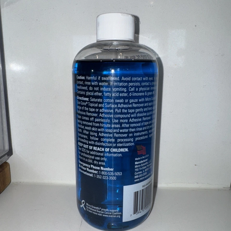 Removedor de adhesivo Goo Gone multiuso 16 oz - grado médico seguro para piel sensible Foto 2 de 2