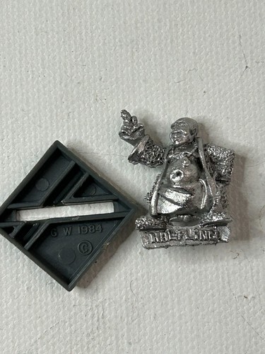 Warhammer Classic METAL Mordheim Halfling Pimp RARE Hobbit Crimeboss GW OOP