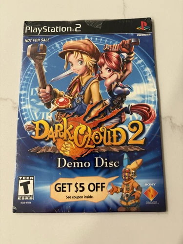 Sealed Dark Cloud 2 Demo PS2 Promo Promotional Disc Collectors Item PlayStation - Picture 1 of 5