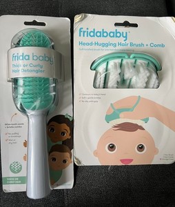 Frida Baby Hair products - Hair Brush and Thick or Hair Curly Detangler