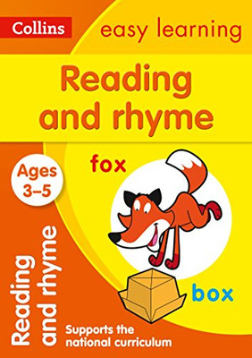 Reading and Rhyme Ages 3-5: Ideal for home learning... - Collins Easy Learning
