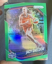 2025 Panini Prizm WNBA - Jacy Sheldon #113 Green Prizm
