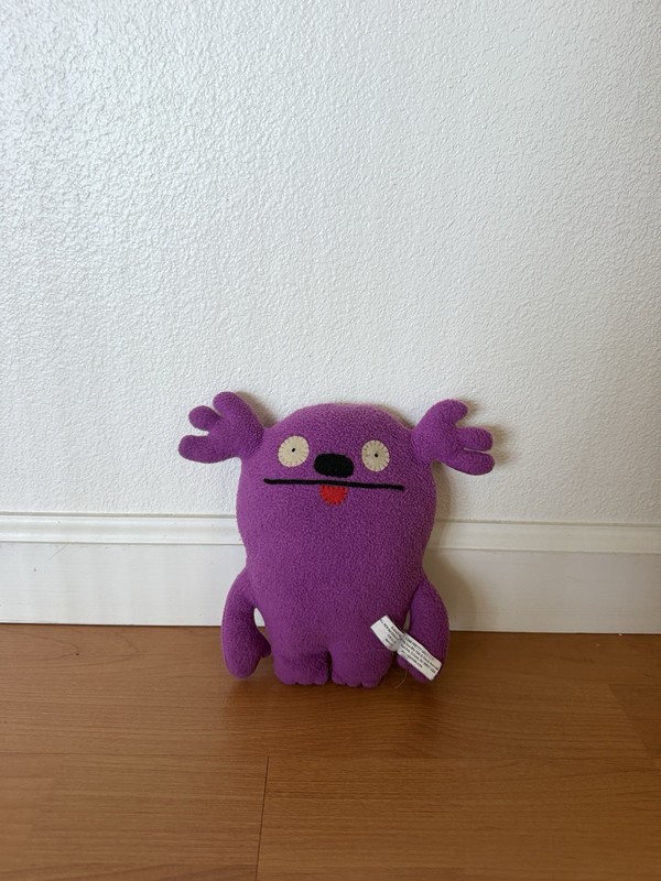 Uglydoll Mrs. Kasoogi purple Plush Doll toy