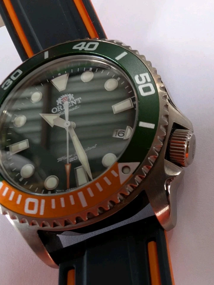 Orient Triton Bronze RA-AC0K04E10B Anniversary Divers Automatic Mens Watch - image 3 of 4