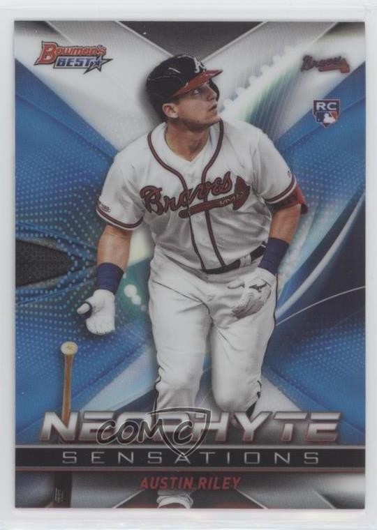 2019 Bowman's Best Neophyte Sensations Austin Riley #NS-3 h6c