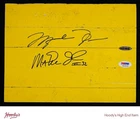 Michael Jordan Magic Johnson Dual Signed Game Used Forum Floor AUTO PSA UDA COA