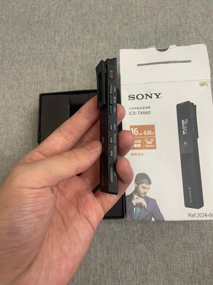 Sony ICD-TX660 16GB Digital Voice Recorder -99%new - Image 2 of 4