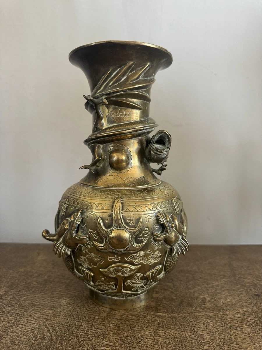 中国风青铜花瓶| eBay