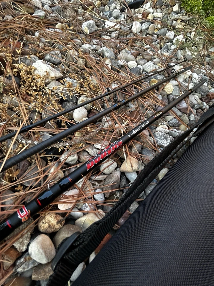 Caña de viaje de pesca serie Dobyns Kaden, 6’10” potencia media. Varilla de 3 piezas. Foto 3 de 4