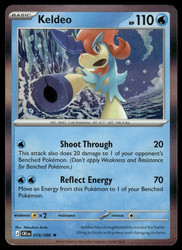 Keldeo 019/086 Mega Evolution: Chaos Rising Holo Rare
