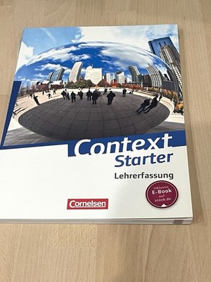 Context Starter Lehrerfassung Lösungen, Verweise uvm.