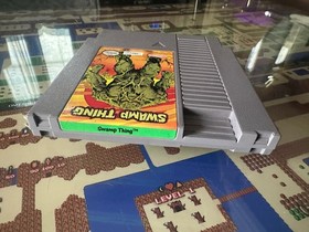 NES Nintendo Swamp Thing CIB Complete in Box GENUINE AUTHENTIC TESTED
