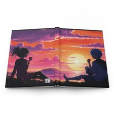 Sunset Silhouette Hardcover Journal: Perfect Gift for Dreamers, Writers,