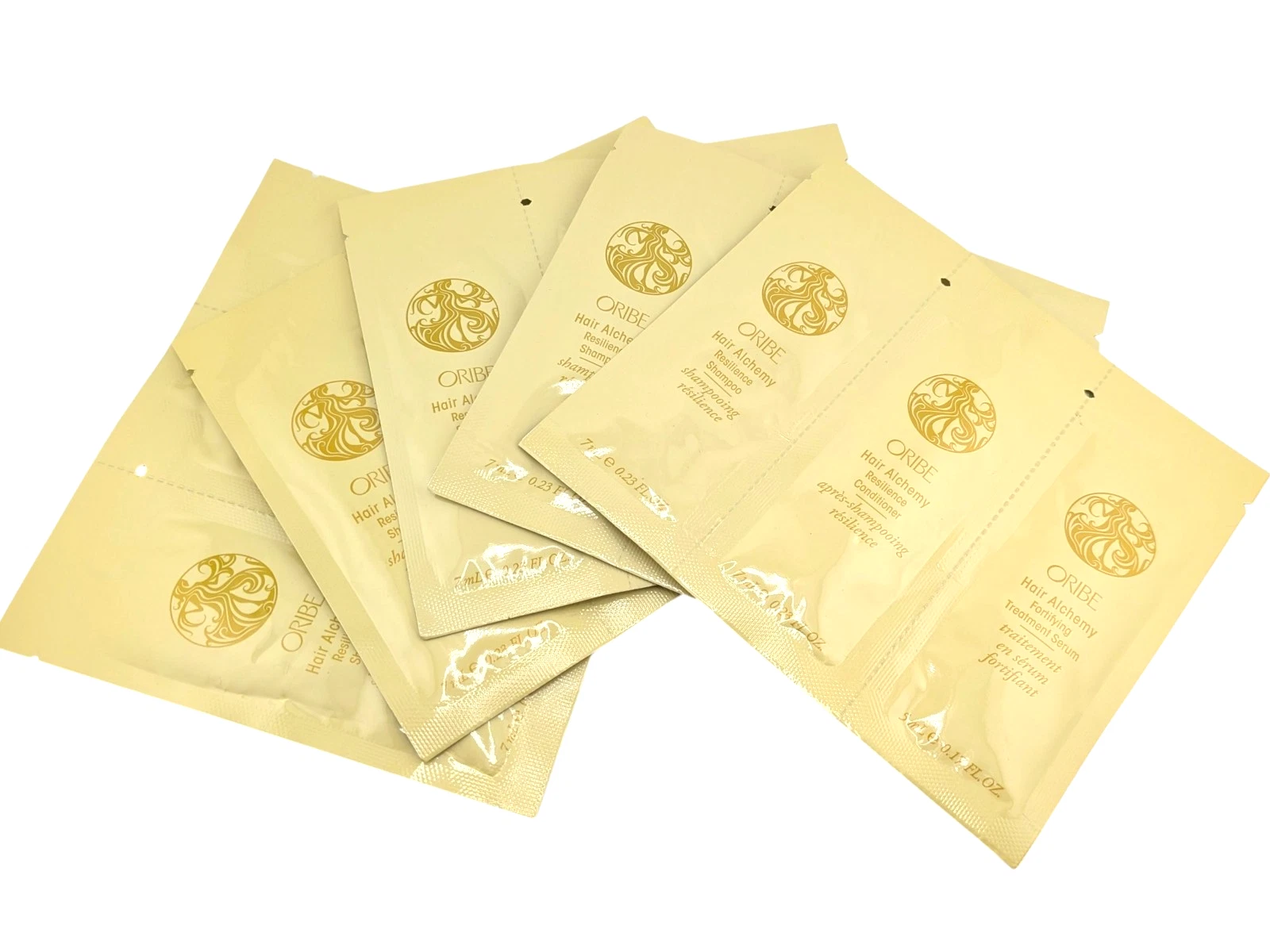 5 Sets x Oribe Hair Alchemy Resilience Shampoo 7ml Conditioner 7ml Serum 5ml