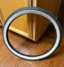 Vintage Schwinn Stingray Westwind Whitewall S7 Front Tire 20 x 1  3/4  USA - NOS