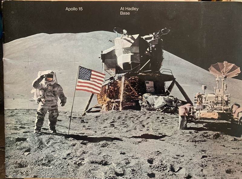 Apollo 15 At Hadley Base Color Mission Review Booklet NASA