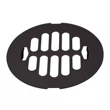 4-1/4 In. O.D. Snap-In Shower Drain Strainer in Oil Rubbed Bronze