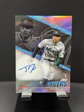 2021 Bowman's Best Jose Devers Refractor RC Auto #B21-JD Marlins Best of 2021