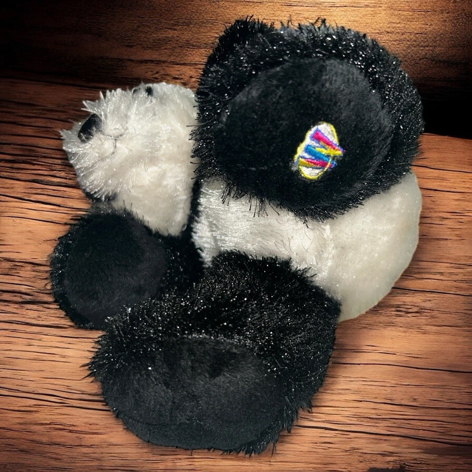 Ganz Webkinz Black White Panda Bear Plush Stuffed Animal HM111 - Image 3 of 4
