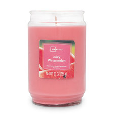 Mainstays Juicy Watermelon scented candle single Wick 20 oz....