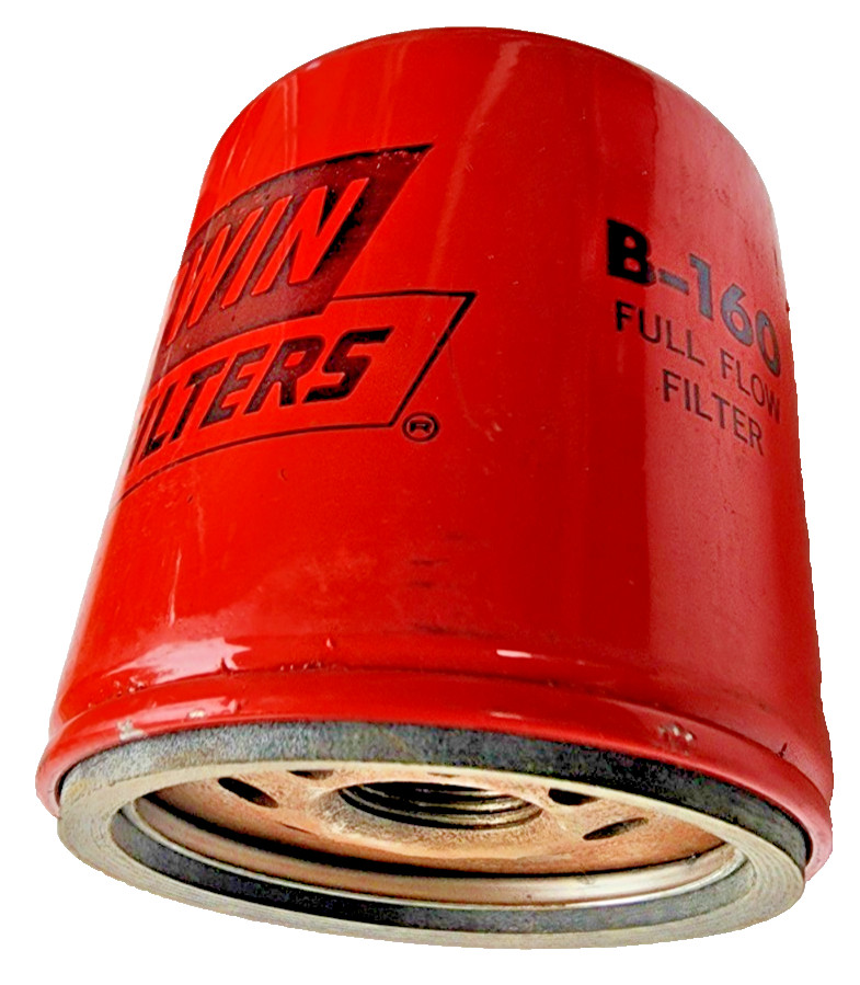 S B-160, B160 Oil Filter, Spin-on, Full-flow
