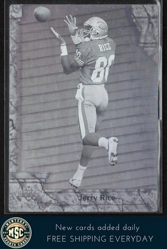 Jerry Rice 1992 Upper Deck Game Breakers Holo #GB6 San Francisco 49ers