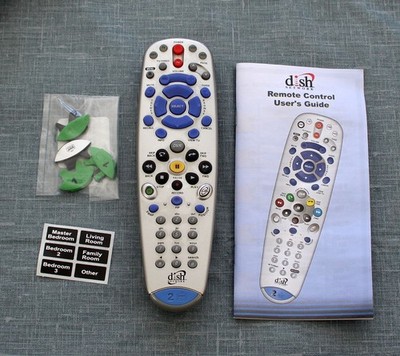 Genuine DISH Network 6.3 IR/UHF PRO Remote Control Kit   Free Shipping