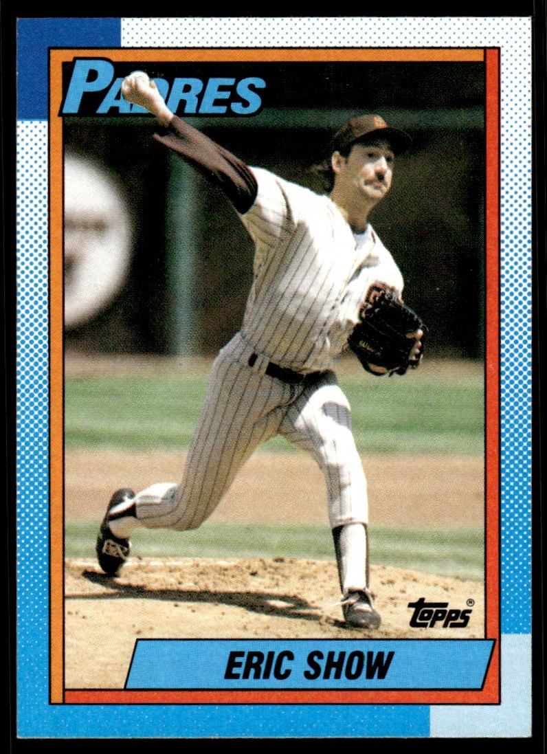 Eric Show 1990 Topps #239 San Diego Padres 24545 Baseball Card