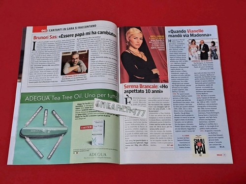 ANNALISA SCARRONE, GIORGIA COVER STORY MAGAZINE OGGI 2025 --- NO CD, LP, MC - Foto 9 di 12
