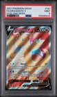 2021 POKEMON SWORD & SHIELD EVOLVING SKIES #191 FULL ART/DRAGONITE V PSA 9