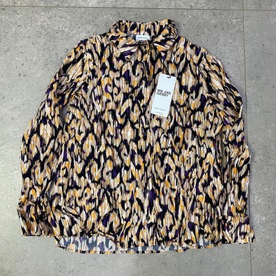 Gerry Weber Women's Blouse Size 34 Multicoloured Abstract Pattern Long Sleeve