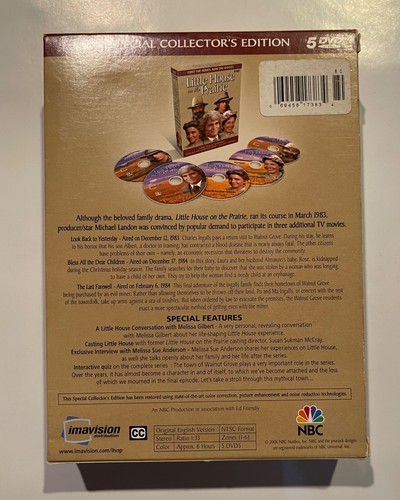 Little House on the Prairie - Special Collector’s Edition (DVD, 5-Disc Set) - Picture 2 of 6
