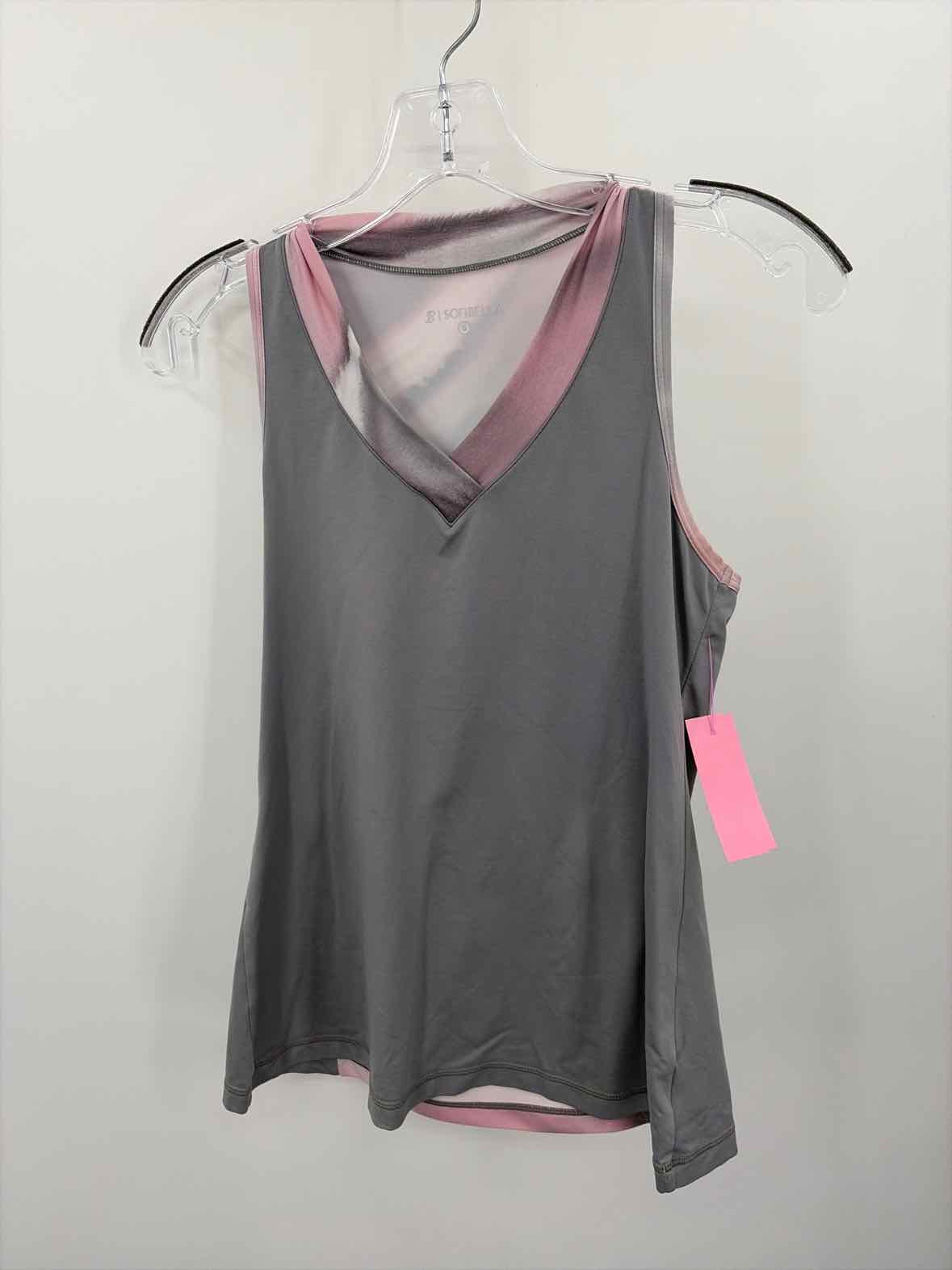 Pre-Owned Sofibella Grey Size Small Athletic Tank - image 1