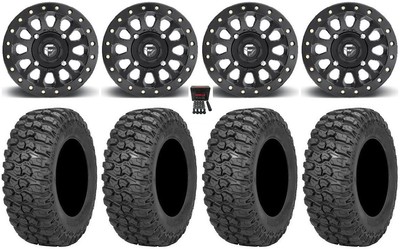 Fuel Vector Bdlk 15'' Wheels Bk 35'' Trail Saw 2.0 Tires Can-Am Renegade Outlander