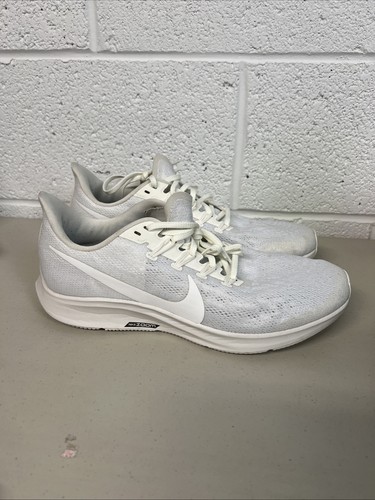 Nike AIR ZOOM PEGASUS Mens running shoes CJ5287 994 white and gray Size 11.5