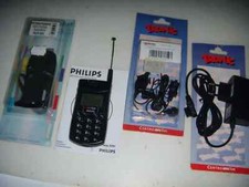 PHILIPS GENIE GSM 1998 BLACK SPECIAL EDITION UNICO + ACCESSORI NUOVI COMPLETI