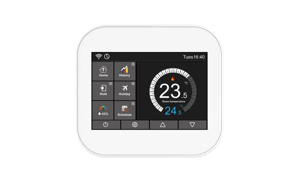 WiFi Thermostat Digital LCD WLAN Touch Display Raumthermostat Fußbodenheizung