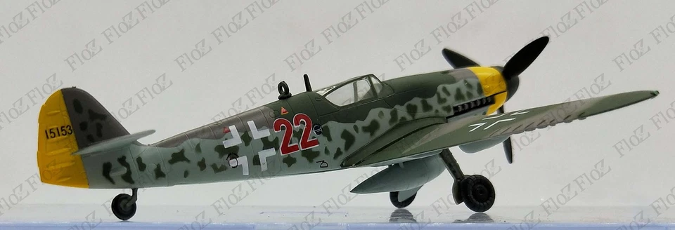 WWII BF-109G -10 1945 Germany plane 1/72 finished aircraft easy model - Image 4 of 4
