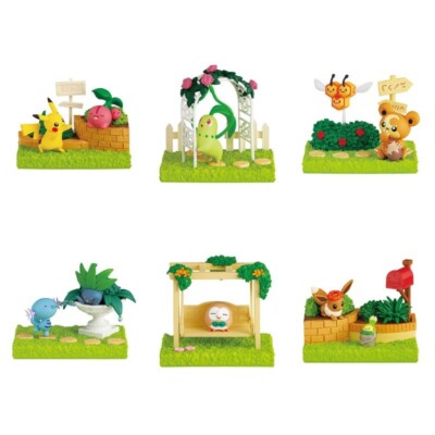 Re-Ment Pokemon Garden Afternoon Sunlight Shining Trees Blind Box
