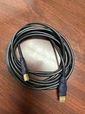 Belkin Gold Series USB 2.0 Computer Printer Cable Black 10ft USB-A to USB-B