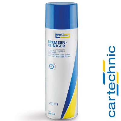 Cartechnic Bremsenreiniger Spraydose Entfetter Reiniger rückstandsfrei 500ml 