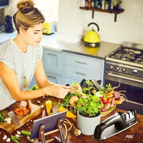 Taidea 3-Stage 2-in-1 Premium Knife Sharpener Kitchen Knife Sharpeners - Picture 4 of 6