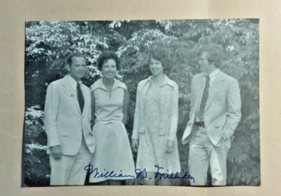 Governor WILLIAM G. MILLIKEN (1922-1919) Autograph - Signed B/W Family Photo