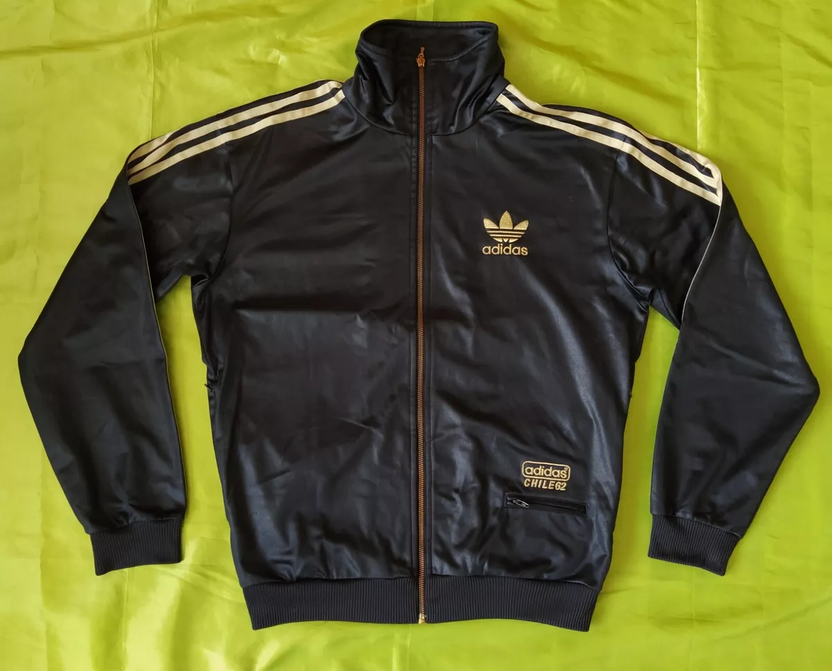 Adidas Originals Chile 62 men track top jacket E88024 2008 black gold size M