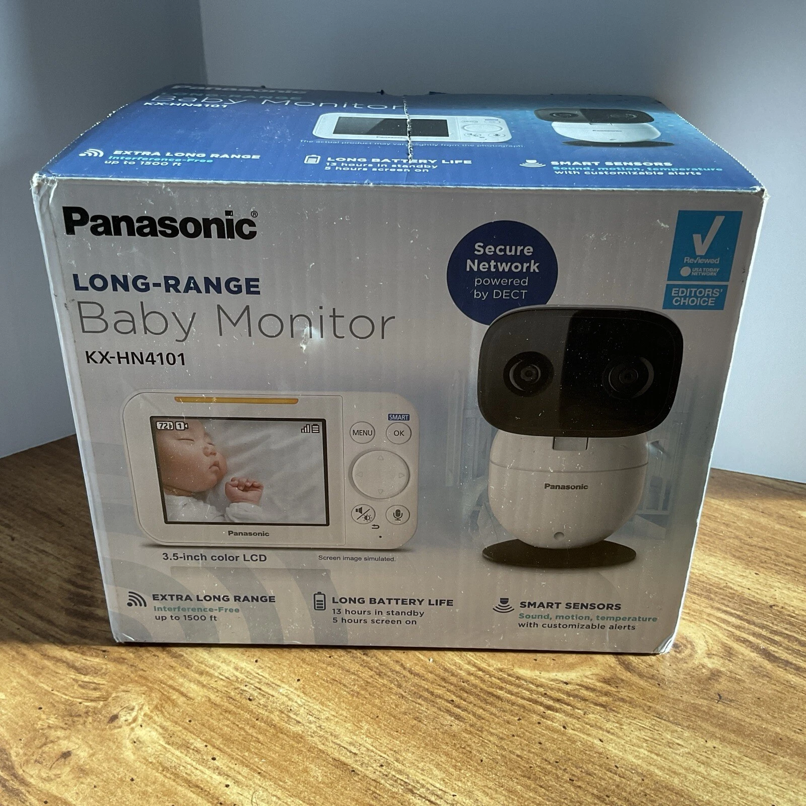 Panasonic Baby Monitor with Camera and Audio, 3.5” Color, KX-HN4101W NEW OpenBox
Opens in a new wind