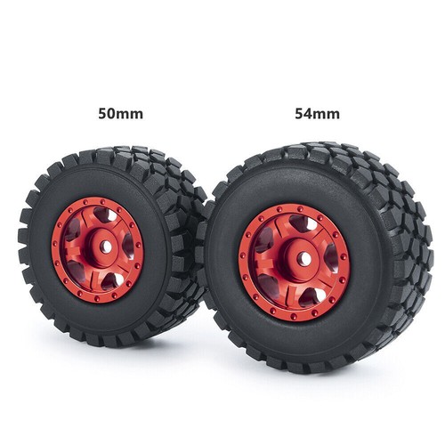 Juegos de neumáticos de aleación CNC 1,0"" con llanta de rueda Beadlock para automóvil sobre orugas de radiocontrol 1/24 axial SCX24 - Imagen 30 de 124