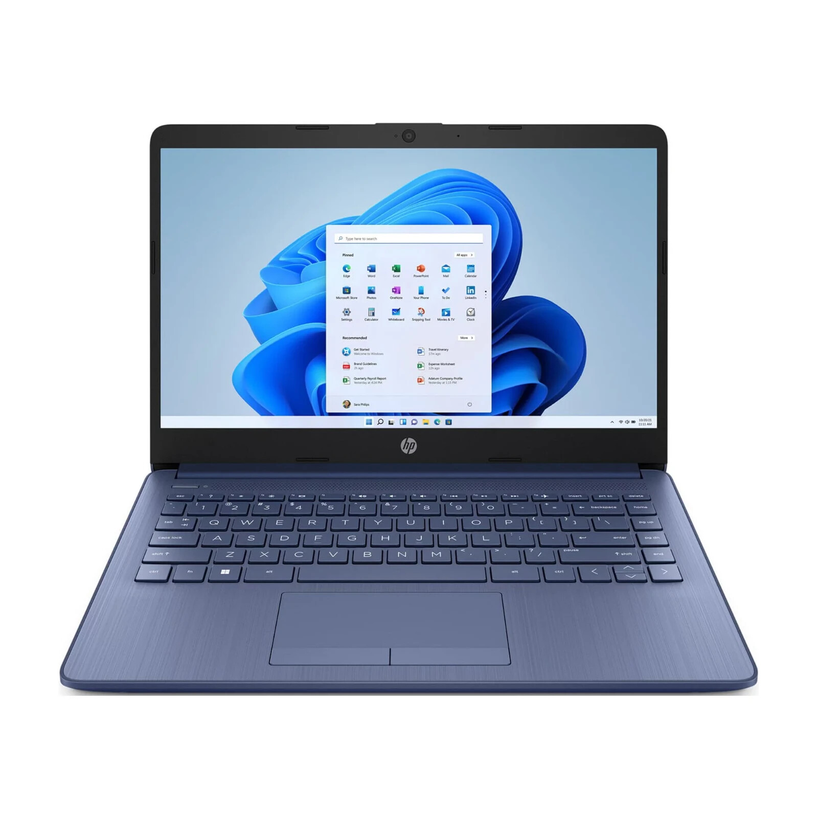 HP Stream 14" Laptop, Intel Celeron N4120, 4GB RAM, 64GB eMMC, Blue