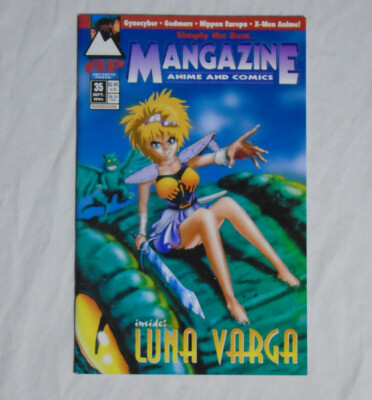 Mangazine 34 Antarctic Press Comics Luna Varga 1994 Anime Ebay